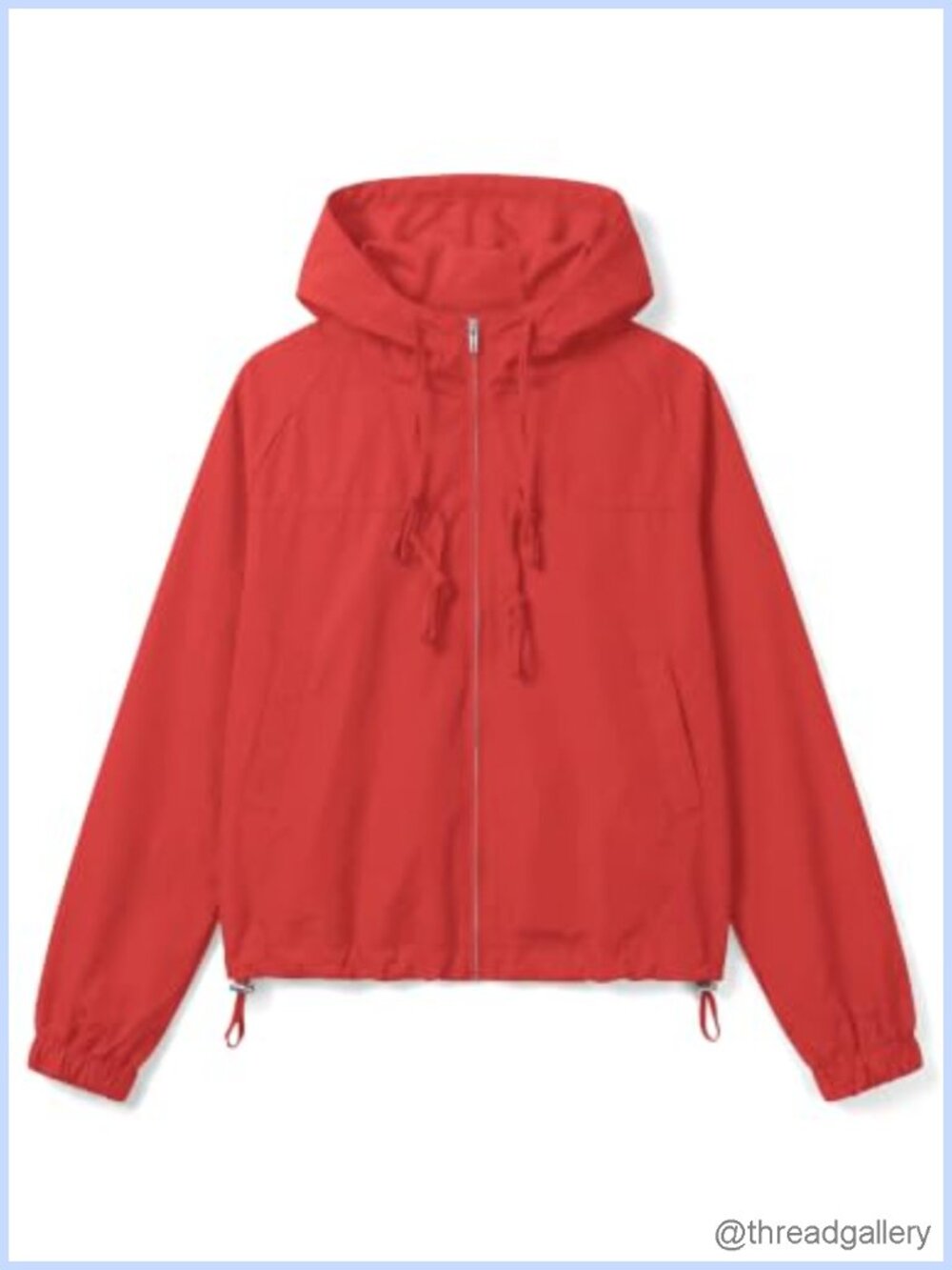 Women's Zip Hoodie Gathered Casual Fall Coat with Pockets